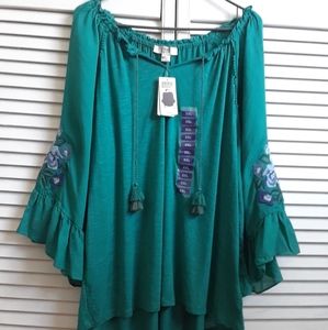 Vintage America Blue Valerie Top